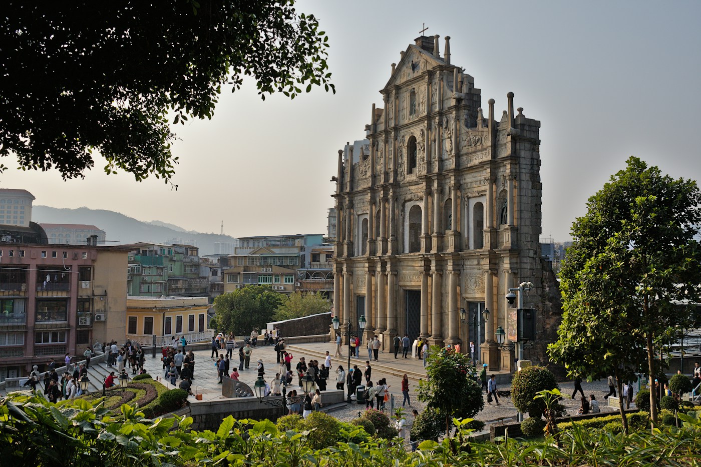 Ruinen von St. Paul in Macau